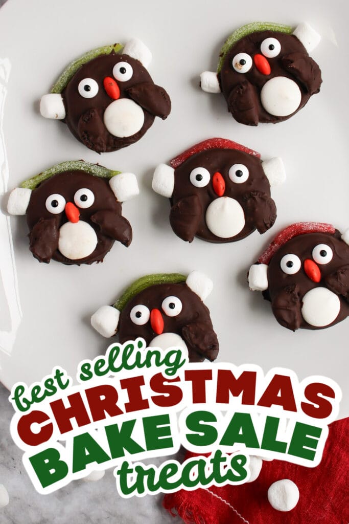 christmas bake sale treats -Winter Penguin Oreos