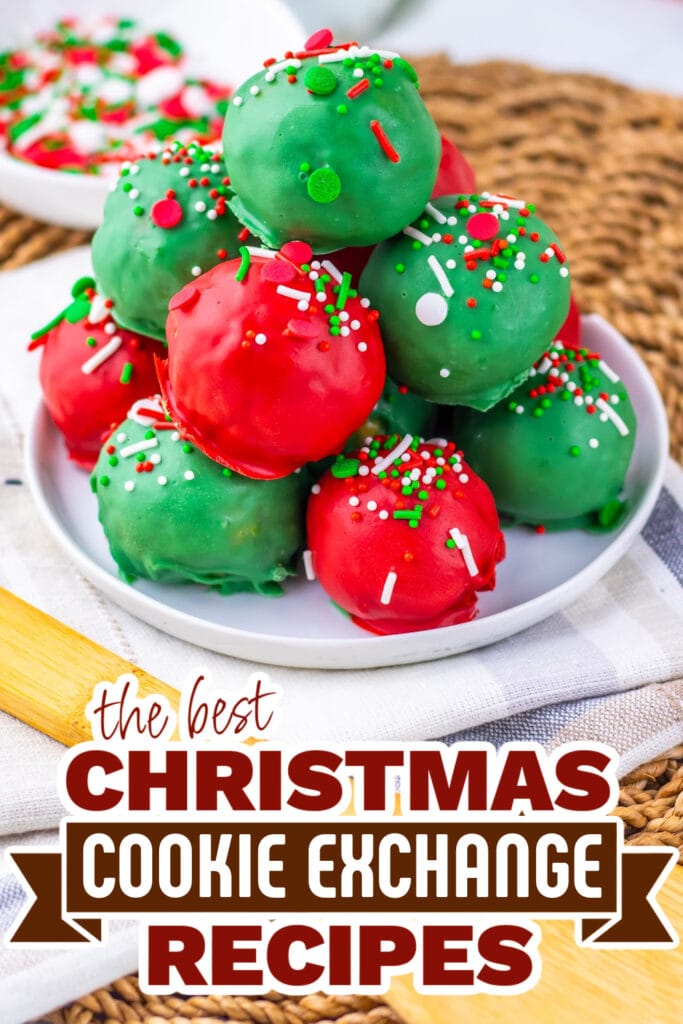 christmas cookie exchange recipes - Christmas Butterfinger Balls