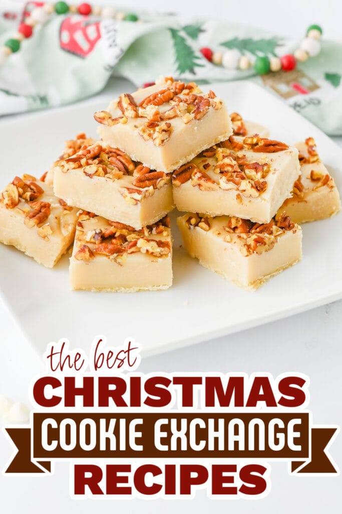 christmas cookie exchange recipes - Pecan Pie Fudge