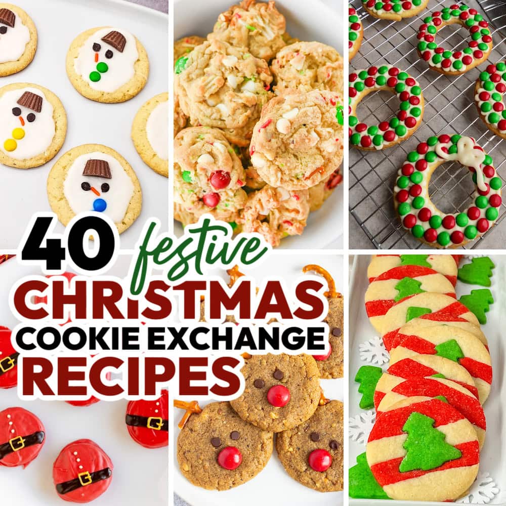 40 Christmas Cookie Exchange Recipes