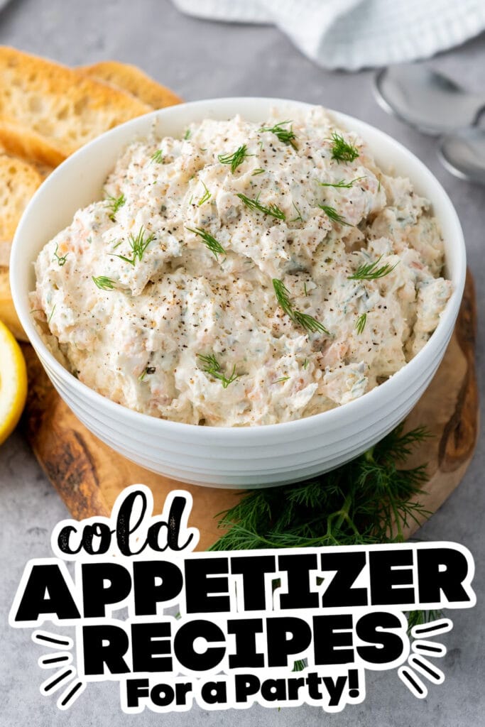 60 Cold Appetizer Ideas for a Party 43 cold appetizer - Smoky, Creamy, & Delicious Smoked Salmon Dip