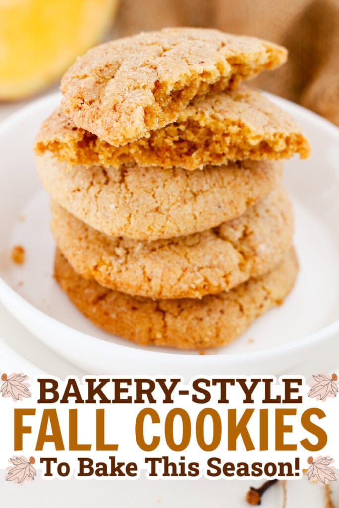 fall cookies -Brown Butter Pumpkin Cookies