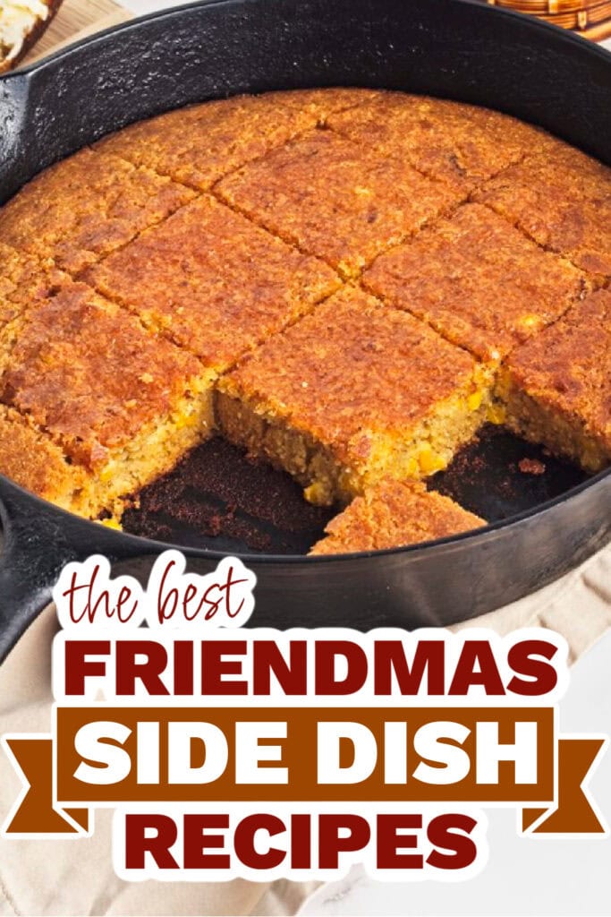 friendmas side dish - Brown Butter Skillet Cornbread