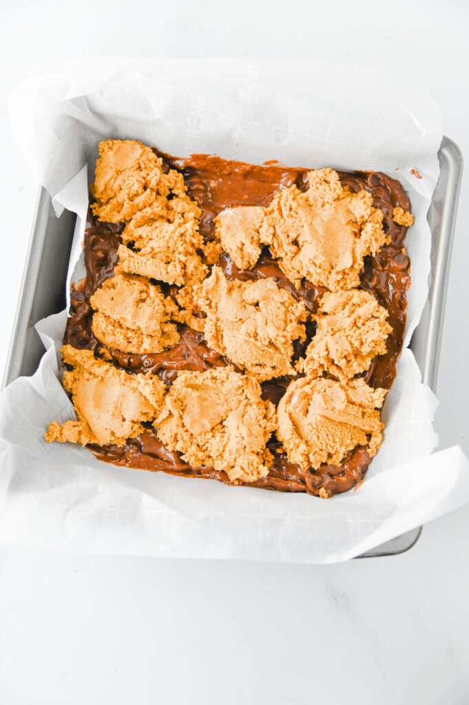 Gingerbread Brownies Process Photo