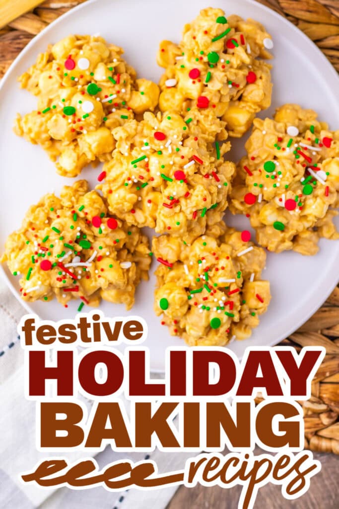 holiday baking recipes - Avalanche Christmas Cookies