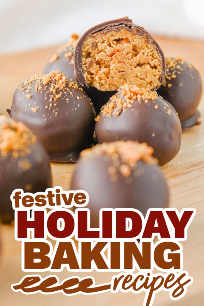 holiday baking recipes - Butterfinger Peanut Butter Balls