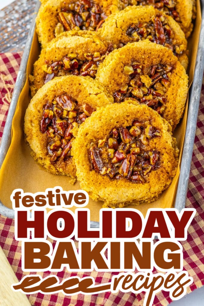 holiday baking recipes - Buttery Pecan Pie Cookies