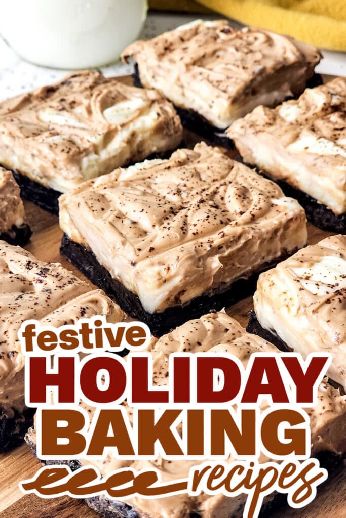 holiday baking recipes - Espresso Swirl Bars
