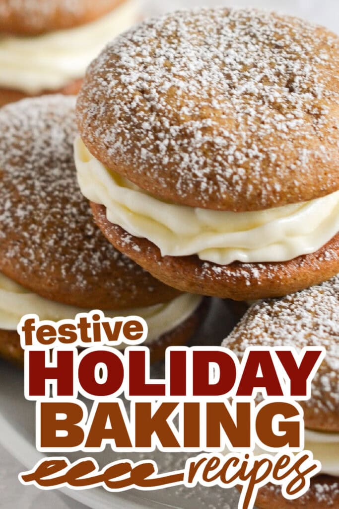 holiday baking recipes - Gingerbread Whoopie Pies