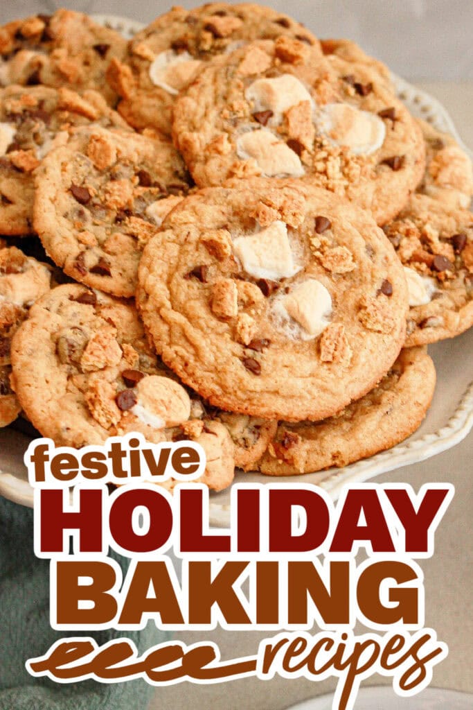 holiday baking recipes - S’more Cookies