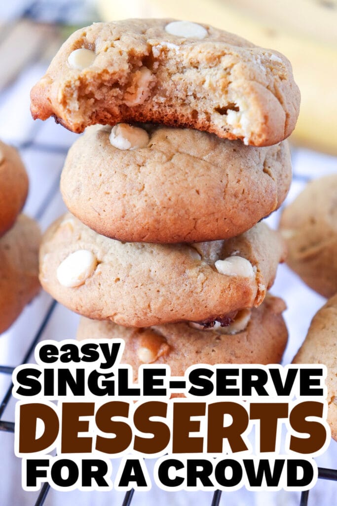 50+ Sweet and Simple Single-Serve Desserts for Any Occasion 55 single serve dessert -Banana Pudding Cookies