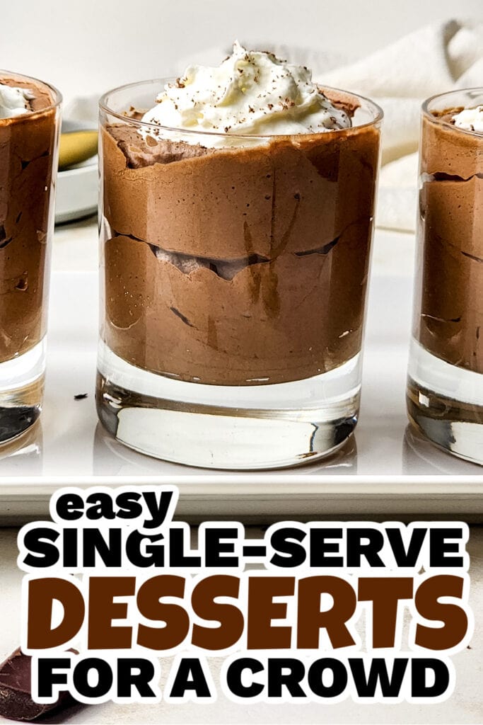 50+ Sweet and Simple Single-Serve Desserts for Any Occasion 11 single serve dessert - Chocolate Mousse Dessert Cup