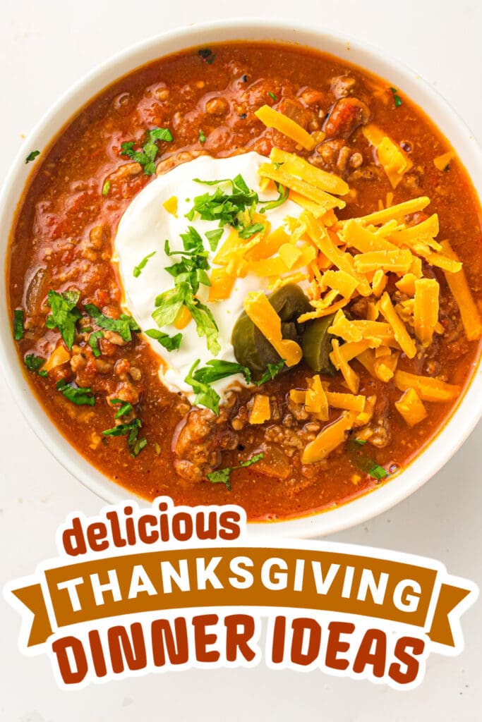 thanksgiving dinner ideas - Ground Beef Pumpkin Chili