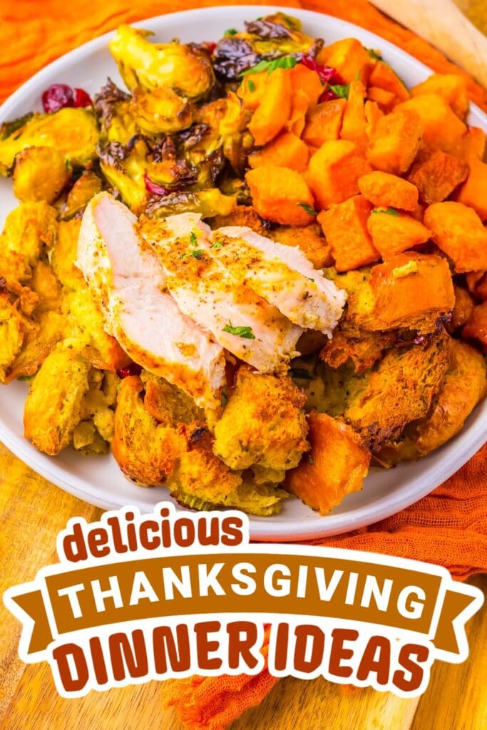 thanksgiving dinner ideas - sheet pan dinner for two